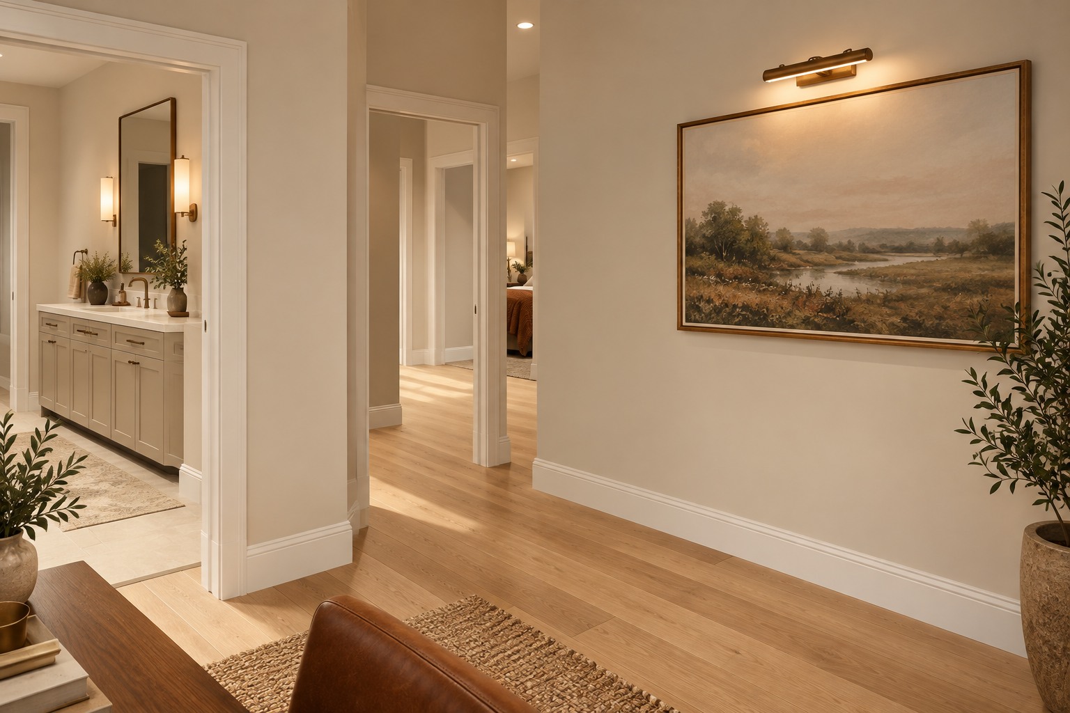 Office toward the suite connection